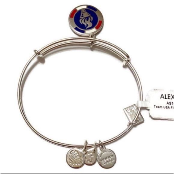 Alex and Ani Team USA Flame Bracelet - Picture 2 of 3